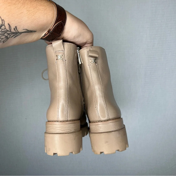 Sam Edelman |‎ GARRET COMBAT PLATFORM BOOT 7 Tan - Picture 3 of 7